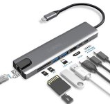 ZX-3585 Callstel 8in1-USB-C-Adapter