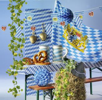 Zünftige Oktoberfest-Deko / Bildvermerk: www.dekowoerner.de
