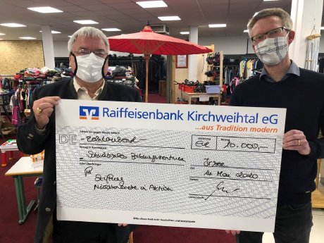 Kloster Irsee unterstützt Nächstenliebe in Aktion - Spendenübergabe 2020....jpg