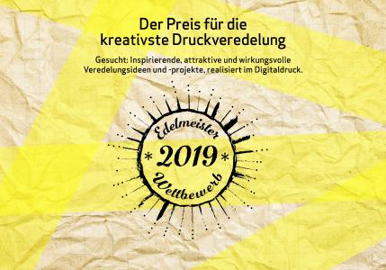 "Edelmeister" kürt Kreativität mit Digitaldruck