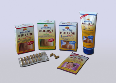 Neu: Bullrich's Heilerde Paste zum Auftragen, delta ...