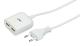 revolt 2-Port-USB-Netzteil mit 150-cm-Kabel und Smart-Power-Technologie, 12 Watt