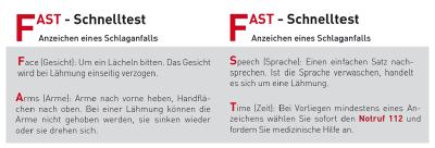 Schlaganfall ist immer ein Notfall