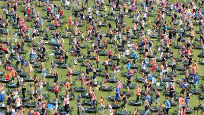 Frankfurt Commerzbank Arena World Fitness Day