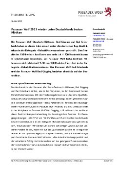 Pressemitteilung Passauer Wolf 2023 wieder unter Deutschlands besten Kliniken 230626.pdf