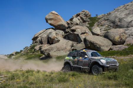 2016 Silk Way Rally - Leg 5 Astana-Balkhash - Yazeed Al Rajhi (KSA), Timo Gottschalk (GER), MINI ALL4 Racing 103 - X-raid Team - 13.07.2016
