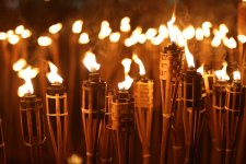 Fackeln zum Jahresausklang