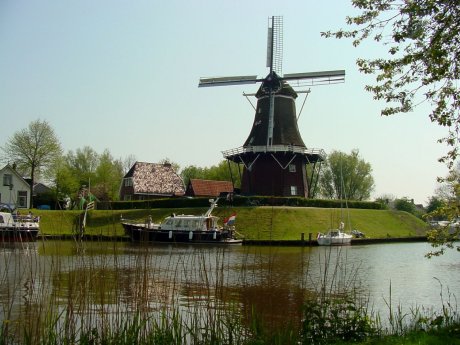 Eine Mühle in Dokkum_Quelle Fryslân Marketing.JPG