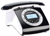Retro mit Style: Topmodernes ECO-DECT-Telefon mit Anrufbeantworter und Memo