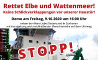 Demo gegen Elbvertiefung am 9. Oktober in Cuxhaven