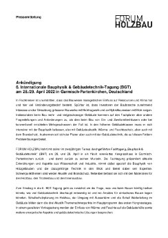 Pressemitteilung_Ankündigung 6. Internationale Bauphysik- und Gebäudetechnik-Tagung BGT2022.pdf