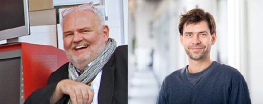 Tauschpartner: Prof. Dr. Andreas Foitzik (l.) und Thoralf Knitter. © TH Wildau | Christoph Miethke GmbH & Co. KG