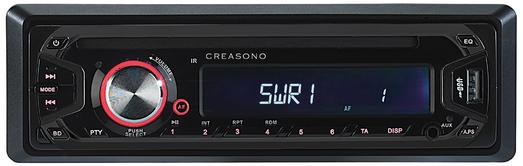 CREASONO MP3-RDS-Autoradio USB/SD 4x45W "CAS-2250"