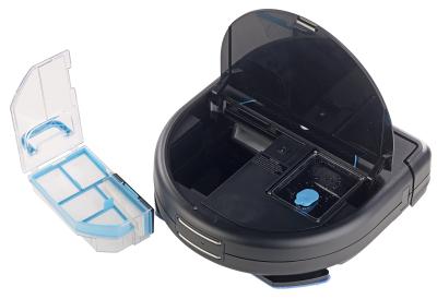 NX-5907 Sichler Haushaltsgeraete Multiroom-Saug-und Wisch-Roboter mit Ladestation