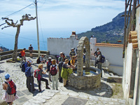 Pause bei Scala, Italien