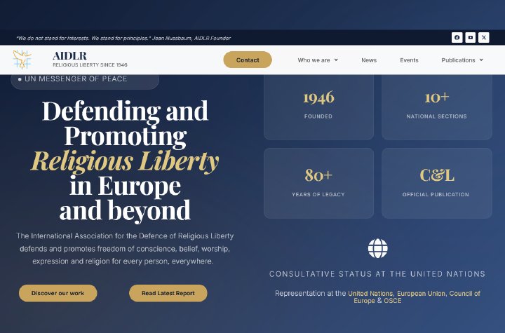 80 Jahre im Einsatz für Religionsfreiheit