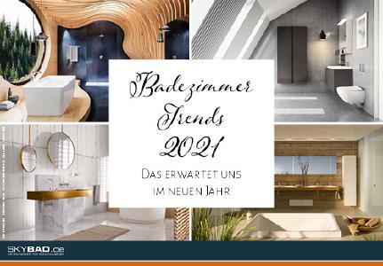 Trends 2021 für Ihr Badezimmer von Skybad