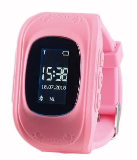 NX 4509 TrackerID Kinder Smartwatch PW 110.kids mit Telefon und SOS Funktion. rosa / Copyright: PEARL.GmbH / www.pearl.de