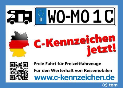 Über 6.000 Unterschriften für das C-Kennzeichen