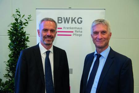 Gemeinsam im Vorstand der BWKG: Wolfgang Schmid (li.) und Bernhard Wehde (re.), Foto: BWKG/KD Busch