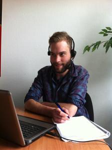 ebam-Teilnehmer am Online.Kurs