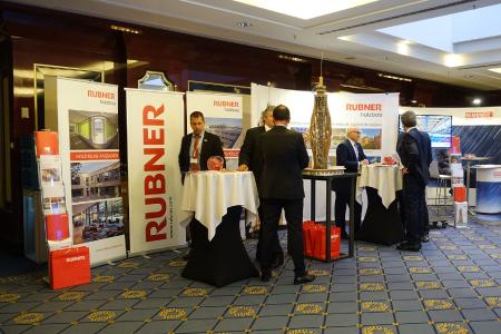 Rubner Holzbau auf dem Wirtschaftstag 2017 in Berlin / Foto: Rubner Holzbau