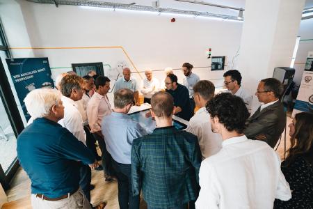 Die zeeMobase auf dem EUREF Campus ist ein Showroom für Micro Smart Grid Lösungen