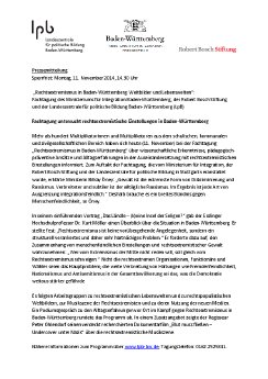 PM - Fachtagung untersucht rechtsextremistische Einstellungen in Baden-Württemberg.pdf