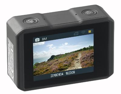 NX 6101 03 Somikon UHD Action Cam DV 3817 mit 2 Displays. WLAN und Sony Bildsensor / Copyright: PEARL.GmbH / www.pearl.de