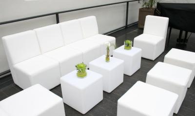 Lounge-Mietmöbel White