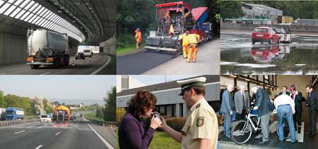 Aufgaben und Forschungsschwerpunkte der Bundesaltalt für Straßenwesen in den Jahren 2011 und 2012 dargestellt anhand einer Auswahl von 33 Fachbeiträgen (Fotos:BASt)