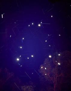 Moon Studies and Star Scratces, No. 9, 2008/C-Print von 4 x 5 diapositiv / Type-C print from 4 x 5 transparency/127 x 101,6 cm / 50 x 40 inches/Edition 5