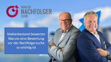Die Vorstände Thomas Suchoweew und Oliver Petersen vom Makler Nachfolger Club e.V. erläutern, aus welchen Gründen eine umfassende Bestandsbewertung vor der Kontaktaufnahme mit potenziellen Nachfolgern von Bedeutung ist.