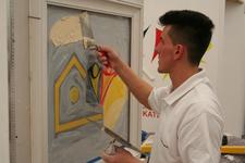 Valmir Dobruna konnte auf dem diesjährigen Maimarkt für die EuroSkills trainieren: es hat sich für ihn gelohnt! (Bild: Handwerkskammer Mannheim)