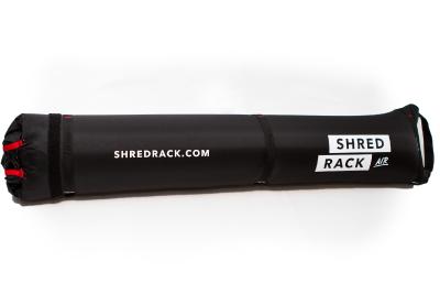 SHRED RACK - der aufblasbare Dachgepäckträger, der in die Handtasche passt