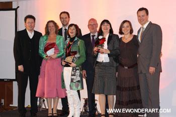 Die Coaching Award Gewinner 2009 - strahlen - wer wird dieses wohl 2010 strahlen