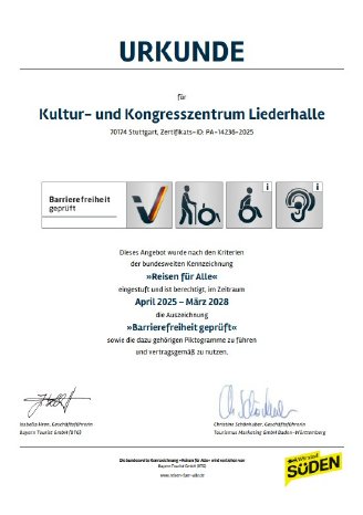 Urkunde_Reisen-für-Alle_Kultur- und Kongresszentrum Liederhalle.jpg