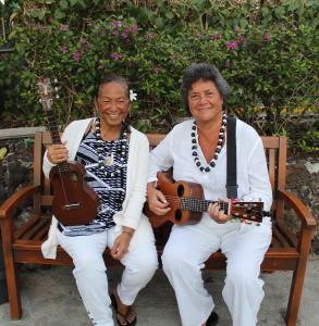 Maydeen Iao und Lei’ohu Ryder (v.l.)