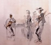 Drink and Draw, Skizze, Annette Keis