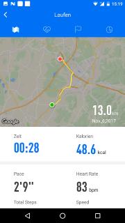 NX 4399 newgen medicals GPS Sportuhr SW 250.hr Farbdisplay IP68