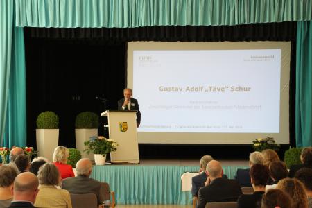 Vortrag von Gustav-Adolf "Täve" Schur | Foto © Toskanaworld