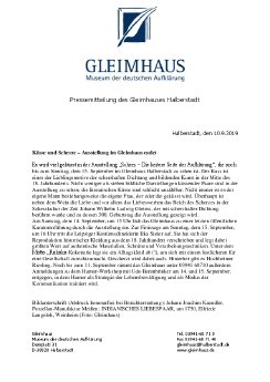 2019-09-10 Küsse und Scherze, Pressemitteilung des Gleimhauses Halberstadt.pdf