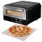 Cucina di Modena Elektrischer Pizzaofen mit Pizzastein, bis 400 °C, 1.700 Watt, Timer