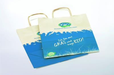 ÖMA Graspapier-Tragetasche
