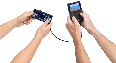 MGT Mobile Games Technology 2in1-Retro-Spielekonsole, 7-cm-Farbdisplay (2,8"), 200 Spiele, 8 Bit