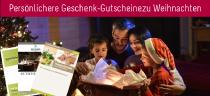 Geschenk-Gutscheine zu Weihnachten