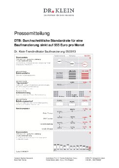 PM_Dr  Klein-Trendindikator Baufinanzierung_Mai 2013.pdf