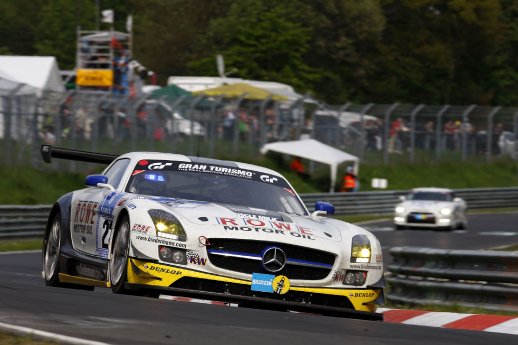 2012-06-21 Dunlop - 24h-Rennen ROWE-SLS AMG GT3.jpg
