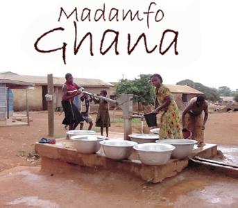Trinkwasserbrunnen in Ghana