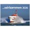 Seenotretter im Großformat: Wandkalender „…wir kommen 2026“ jetzt bei Koehler erhältlich
